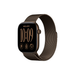 Apple Watch Series 12 GPS 42mm Dark Bronze Aluminium Case with Dark Bronze Milanese Loop