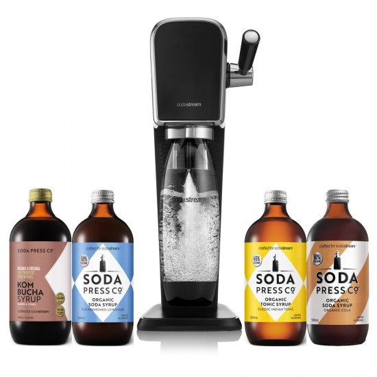 SodaStream ART with Flavours - Black