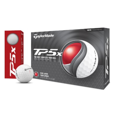 TaylorMade Golf TP5x Golf Balls - 1 Dozen